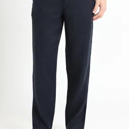 Banana Club Men Classic Linen Regular Trousers-picture-35