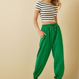Happiness istanbul Women Mid-Rise Joggers-picture-15