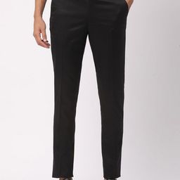 R&B Men Mid-Rise Slim Fit Trousers-picture-5