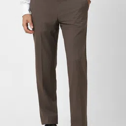 Van Heusen Men Slim Fit Formal Trousers-picture-36