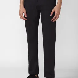 Peter England Casuals Men Slim Fit Mid-Rise Casual Trousers-picture-27