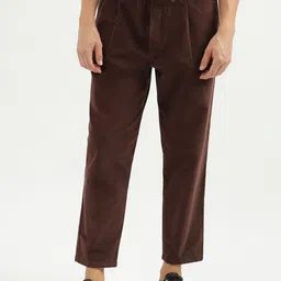 United Colors of Benetton Men Mid-Rise Slim Fit Trousers-image-58