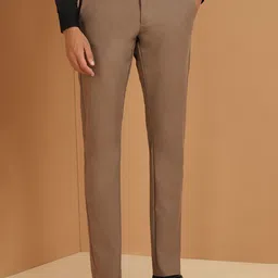 Allen Solly Men Slim Fit Mid-Rise Formal Trouser-picture-25