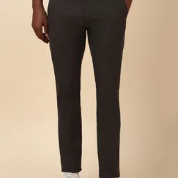 Allen Solly Men Mid-Rise Slim Fit Trousers-image-90