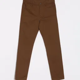 Allen Solly Junior Boys Slim Fit Mid-Rise Trousers-picture-26