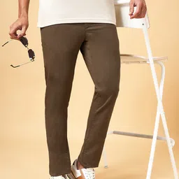 BYFORD by Pantaloons Men Slim Fit Low-Rise Chinos-image-97