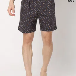 UnderJeans by Spykar Men Pack Of 2 Printed Cotton Boxers-picture-22