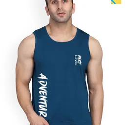 SLOWLORIS Pack Of 2 Printed Sleeveless Gym Vests SL26 COMBO (LOUD YELLOW) (ADV PEACOCK)-picture-40