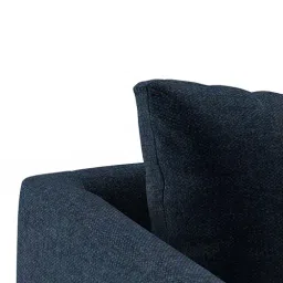 urban ladder create Florence Compact Sofa Set (Colour: Cobalt Blue, Seater: 2+1+1) image 4