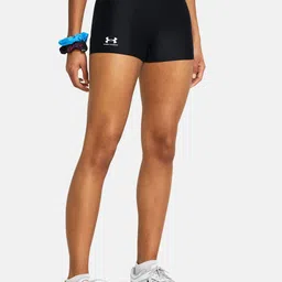 UNDER ARMOUR Women HeatGear Authentics Middy Slim Fit Training Shorts-picture-40