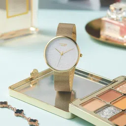 Sonata Poze Women Bracelet Style Straps Analogue Watch SP80047YM01W image 1