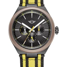 MINI Cooper Unisex Ocean Upcycle Round Dial Synthetic Straps Analogue Watch WTMIN161702QN-picture-26