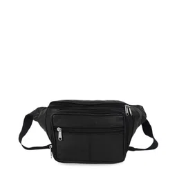 CIMONI Unisex Textured Leather Structured Waist Pouch-picture-28