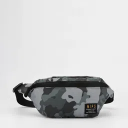 QIPS Grey Camouflage Printed High Quality Waist Bag-picture-22