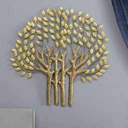 vedas Metallic-Toned W-Tapasi Tree Wall Dcor-picture-10