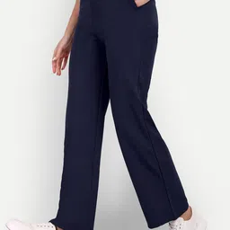 Next One Women Tailored Straight Fit High-Rise Easy Wash Trousers-picture-15