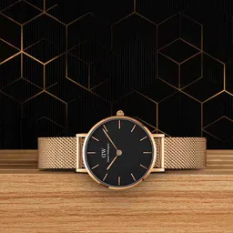 Daniel Wellington Women Petite Melrose 28mm Dial Black Watch - DW00100217-image-59