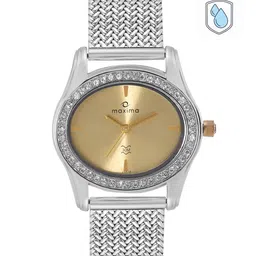 maxima Women Stainless Steel Bracelet Style Straps Analogue Watch 48641CMLI-picture-36