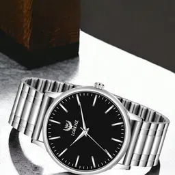 LORENZ Men Brass Printed Dial & Bracelet Style Straps Analogue Watch MK-4049R-picture-29