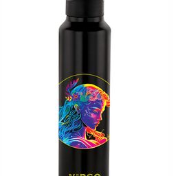 NIRLON Black & Blue Printed Stainless Steel Single Wall Vacuum Sipper 1L-picture-47