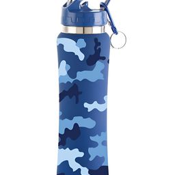 NIRLON Black & Blue Printed Stainless Steel Single Wall Vacuum Sipper 750 ml-picture-46