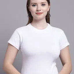 Jinfo Round Neck Fitted Crop Top-picture-39