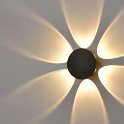 SPARK WORLD Grey Acrylic Contemporary Spherical Shaped Wall Lamp-picture-18