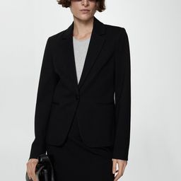 MANGO Single-Breasted Formal Blazer-picture-9