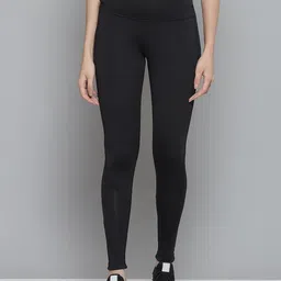 Reebok Women Black WOR Mesh Tights-picture-37