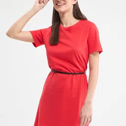 TERRANOVA T-shirt Mini Dress with Belt-picture-13