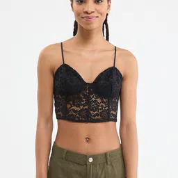 TERRANOVA Lace Corset Crop Top-picture-27