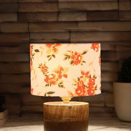 Devansh White Printed Wooden Table Lamps-picture-49