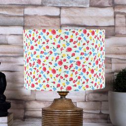 Devansh  White & Pink Printed Table Lamps-picture-46
