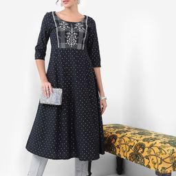 Vishudh Floral Embroidered A-Line Kurta-picture-10