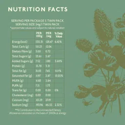 Nourish Organics Almond Buckwheat Cookies (Pack Of 5x2) - Gluten Free image 3