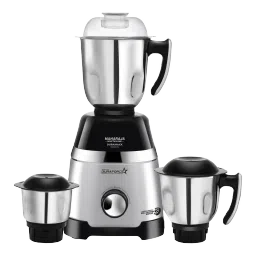 MAHARAJA WHITELINE Duramaxx 1000 Watt 3 Jars Mixer Grinder (22000 RPM, Food Grade Safe, Black/Silver)-picture-13