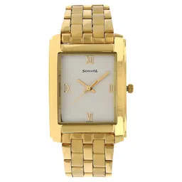 Sonata Quartz Analog White Dial Stainless Steel Strap Watch for Men-picture-14