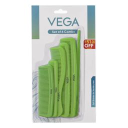 VEGA Combs - Set Of 6 (Off Rs.51/-) (HCS-02) (Color May Vary)-picture-14