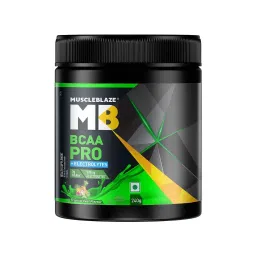 MuscleBlaze BCAA Pro Powder, Powerful Intra Workout (240g, 30 Servings) | With 5g Vegan BCAAs & 500mg Electrolytes-image-39