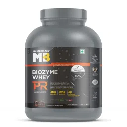 MuscleBlaze Biozyme Whey Protein PR with 30g Protein, 3g Creatine Monohydrate & 50mg AstraGin®| Trustified Gold Certified-image-13