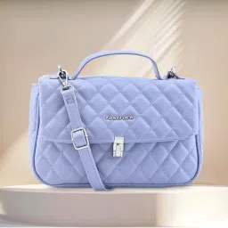 fastrack accessories Fastrack Quilted Chic Sling Bag - Purple-picture-40
