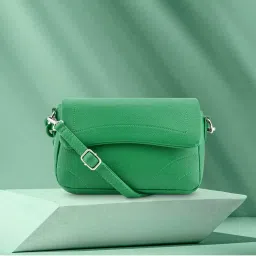 fastrack accessories Fastrack Green Casual Sling Bag for Women-picture-11