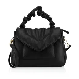 Fastrack Black Satchel Bag for Women-image-91