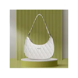 fastrack accessories Fastrack White Quilted Shoulder Bag For Women-picture-24