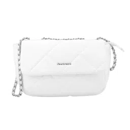 fastrack accessories Fastrack Optic White Quilted Party Sling Bag-picture-13