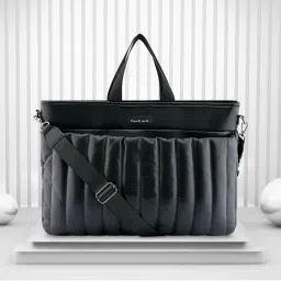 Fastrack Cloud Carry Laptop Tote In Black-image-18