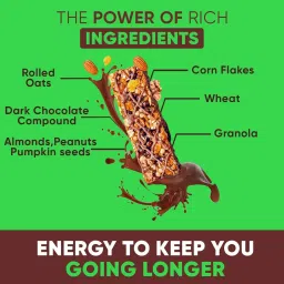 Fitspire Fit Energy Bar Combo,100% Vegan, Provide Instant Energy & Essential Nutrients, Boosts Athletic Performance, Improves Muscle Recovery Made With Natural Ingredients Quinoa Almond, Banana Walnut, Mocha Hazelnut, 35gm image 3