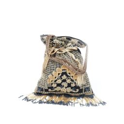 Odette Black Velvet Potli Bag-picture-25