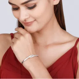 GIVA Sterling Silver Cozy In Love Bracelet for Womens and Girls-picture-13
