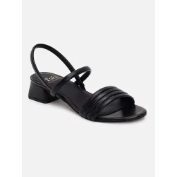 Tao Paris Women Black Sandal Heels image 2
